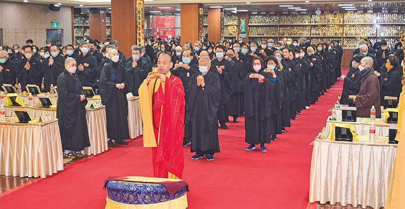天祥寶塔禪寺一百一十四年啟建新春觀世音菩薩普門品暨合禮團拜大法會